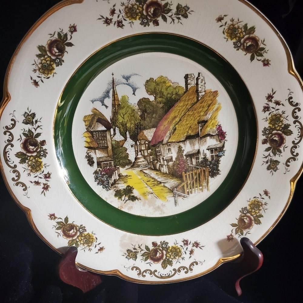 Ascot Service Plate by Wood and Sons England Alpine White Ironstone Large - Picture 4 of 16